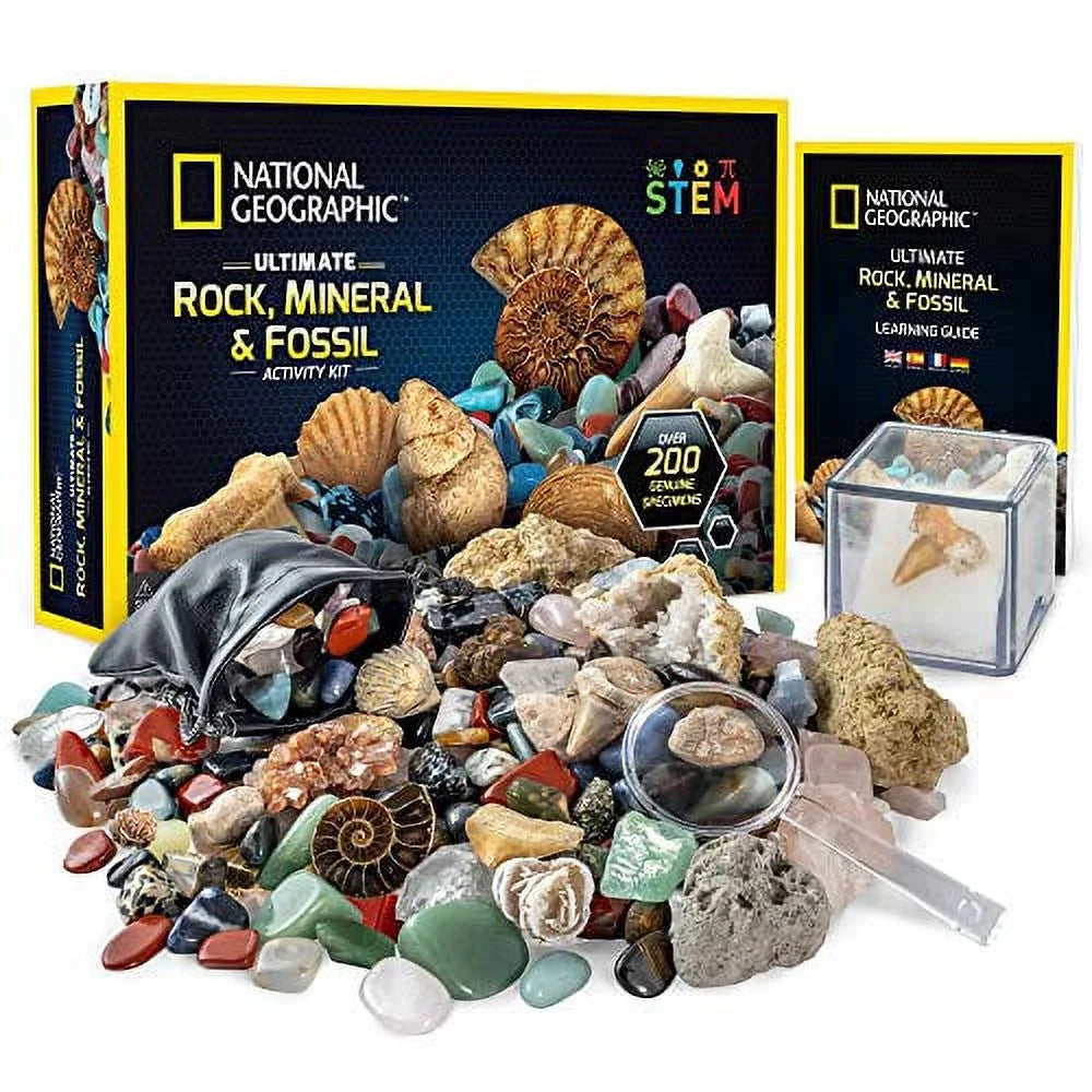 National Geographic Ultimate Rock, Mineral and Fossil Activity Kit