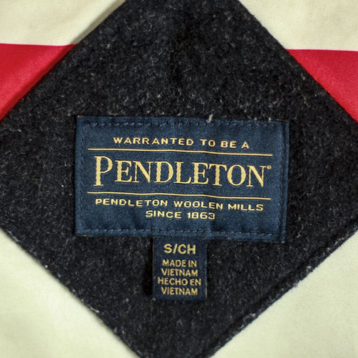 Pendleton 100% Grey Wool Pea Coat Long Womens Size Small