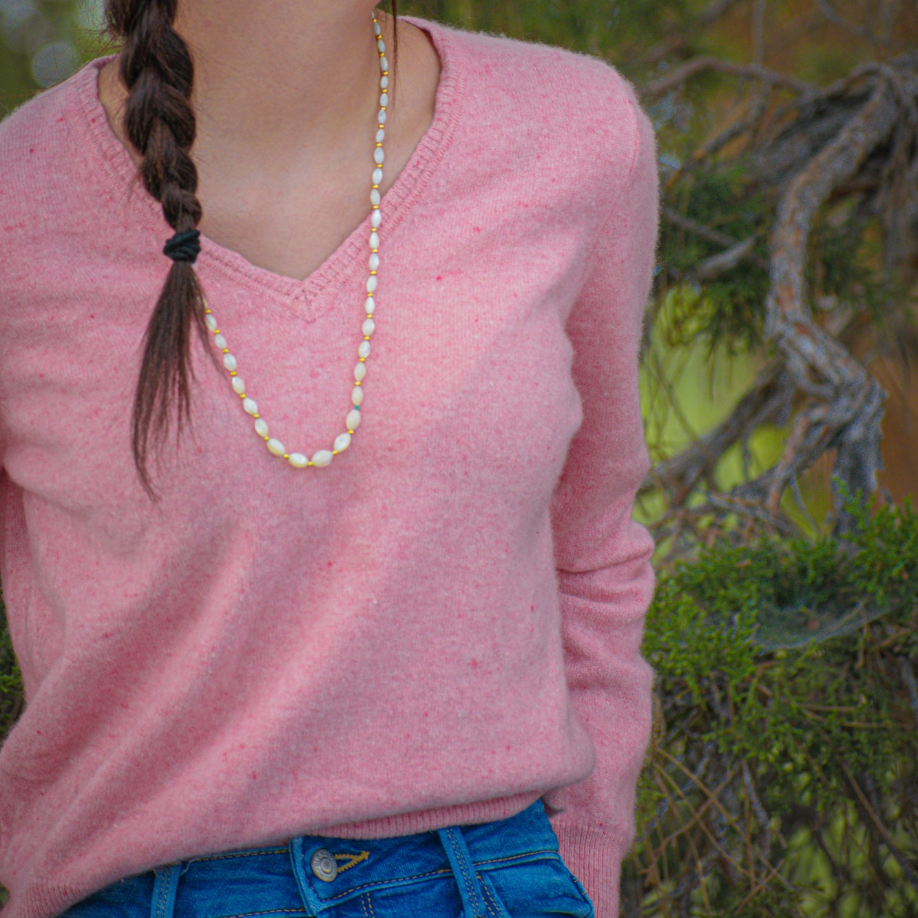 Valerie Steven Bright - Pink Cashmere Pullover Sweater XL