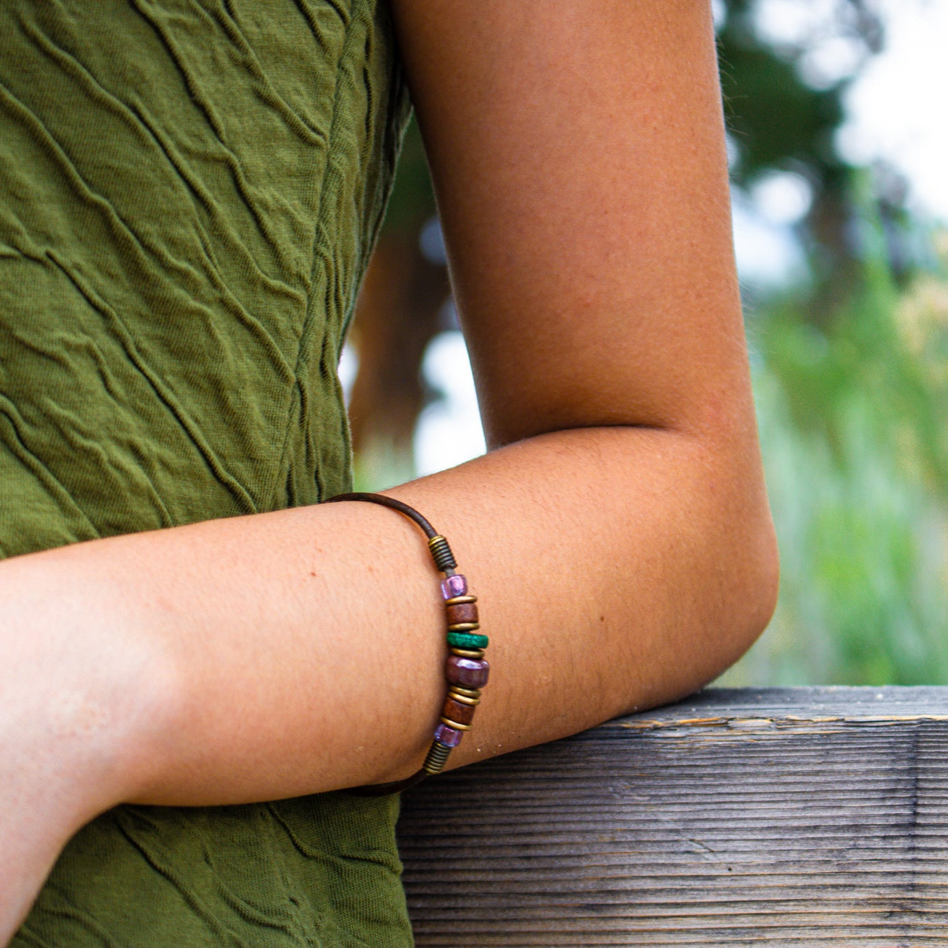 Simple Boho Style Beaded Bracelet