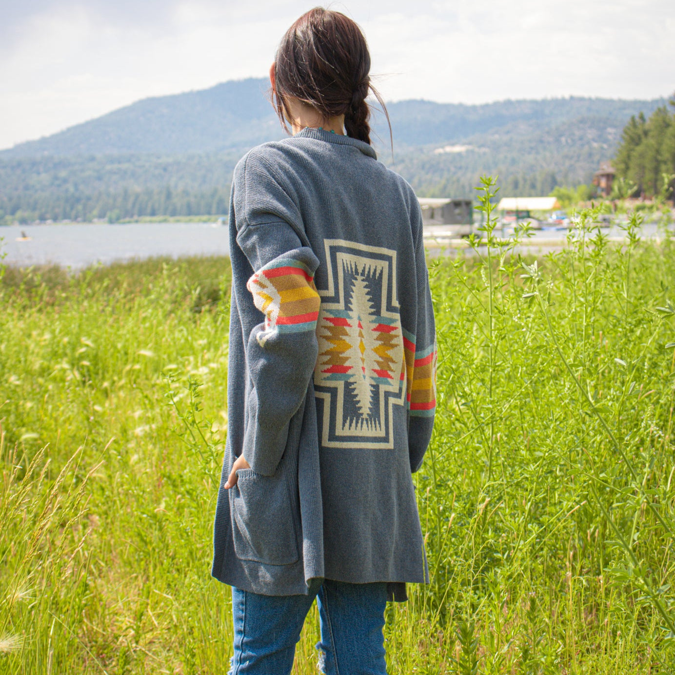 Pendleton Open front Cardigan Sweater