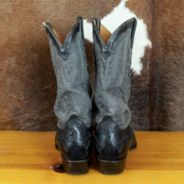 Men’s John B. Stetson Cowboy Boots Size 10 1/2 D
