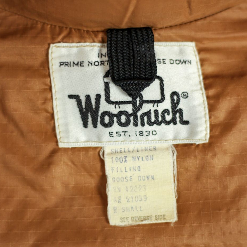 Vintage 80's Woolrich Unisex Down Puffer Vest