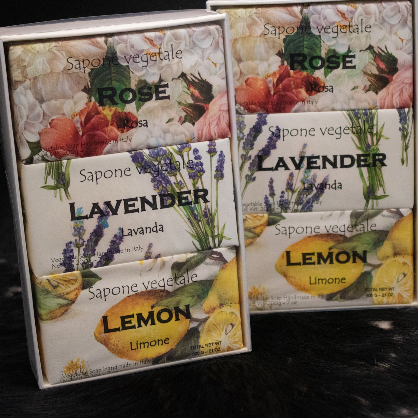 Vegetable Based Luxury Soap 3pack