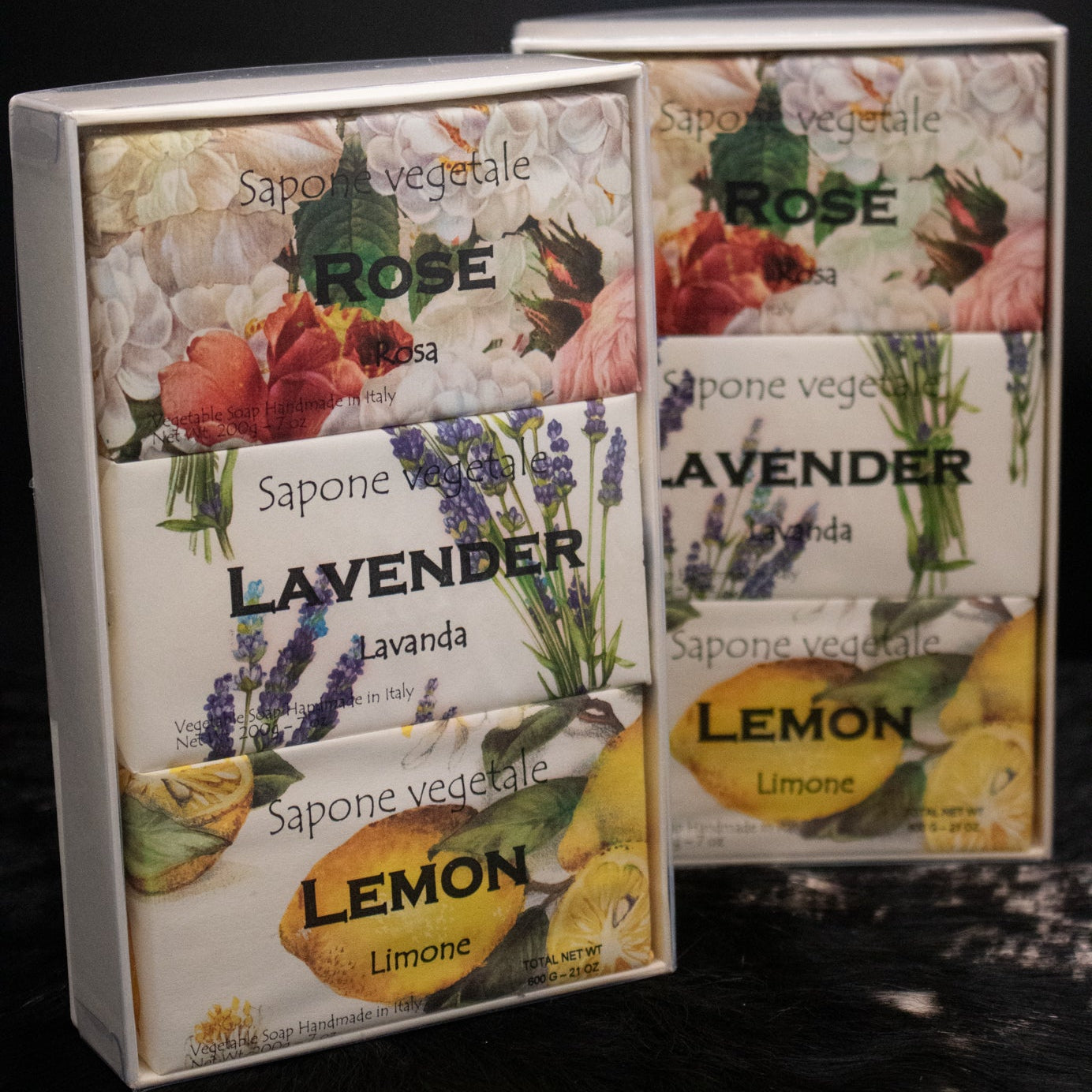 Vegetable Based Luxury Soap 3pack