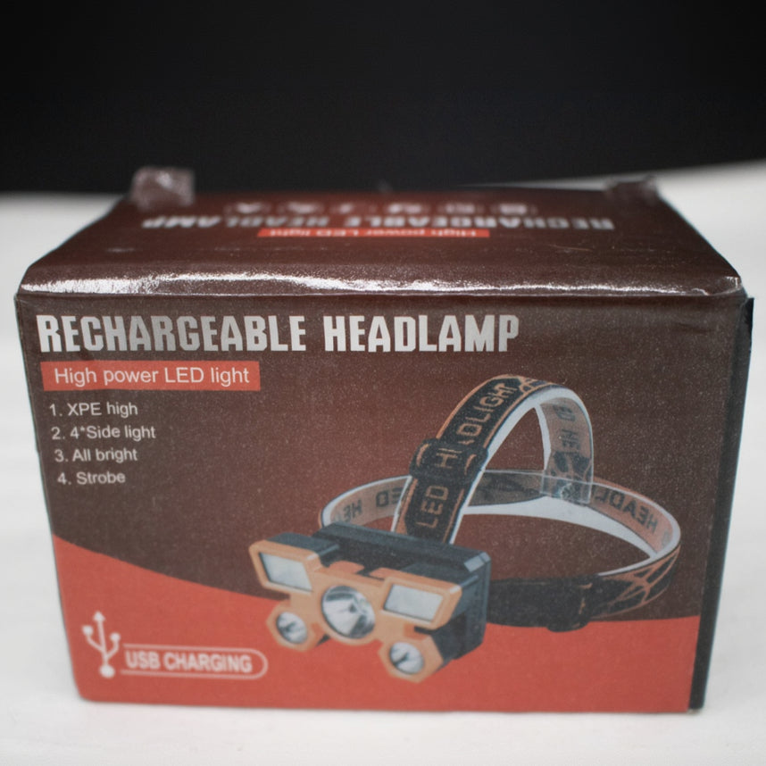 USB Rechargeable Headlamp