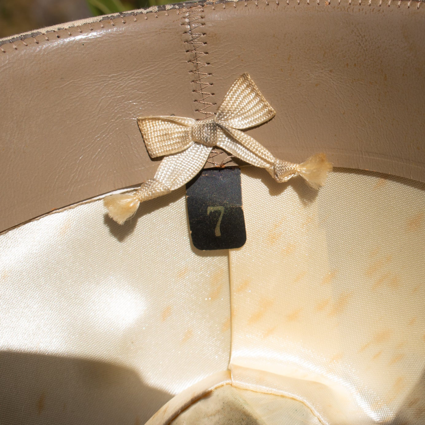 Vintage 1940s John B. Stetson Company Hat Royal DeLuxe Stetson Mathew and Miller Size 7