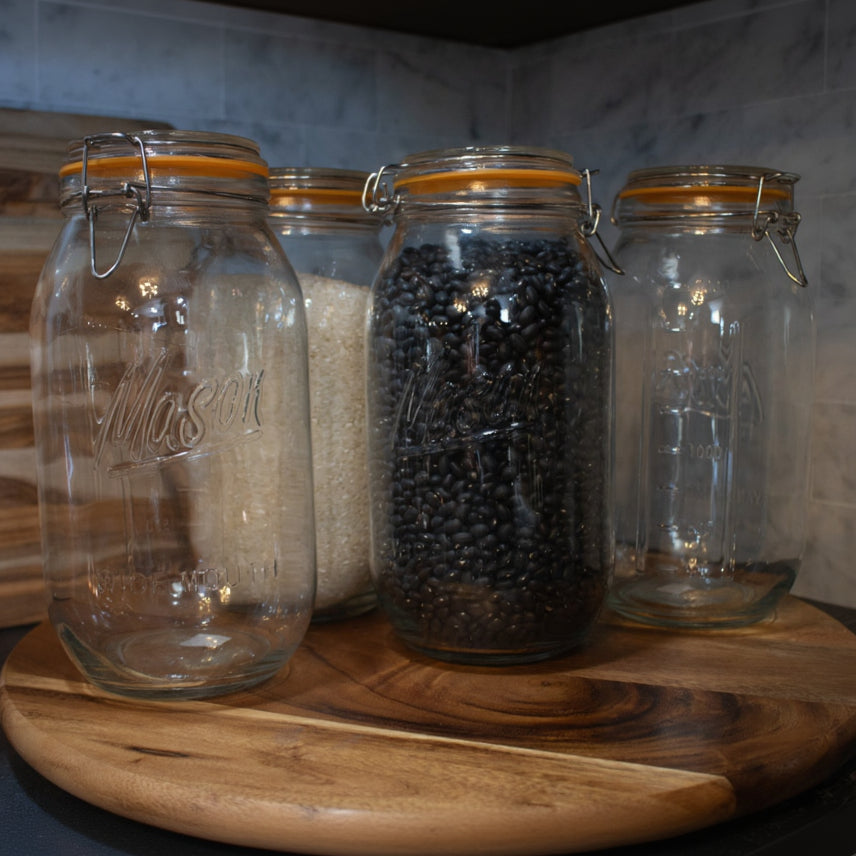 Wide Mouth Mason Jars