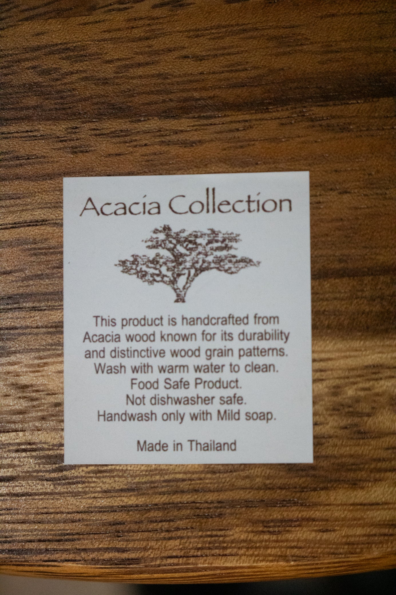 Thailand Round Wood Lazy Susan