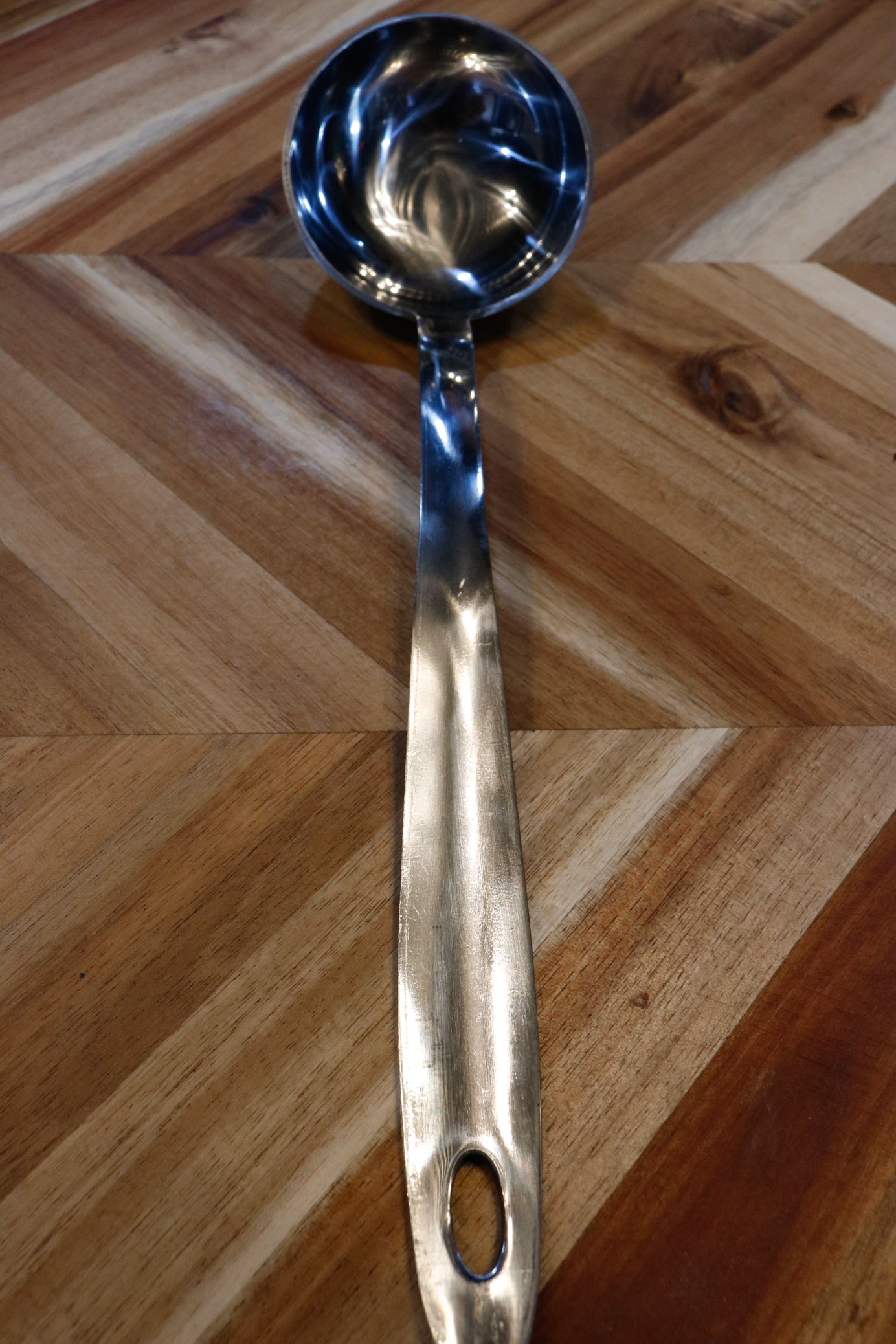 Odyn 4 Piece Kitchen Tool Set Heavy Gauge Stainless Steel Ladle Spoon