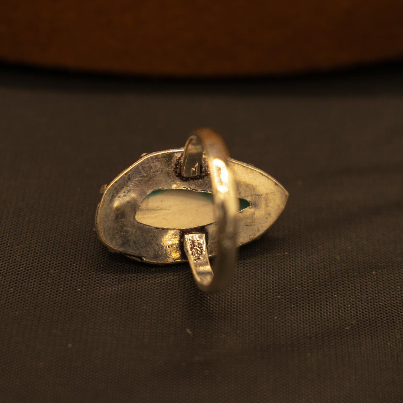 Faux Turquoise Gemstone Ring Size 6.5