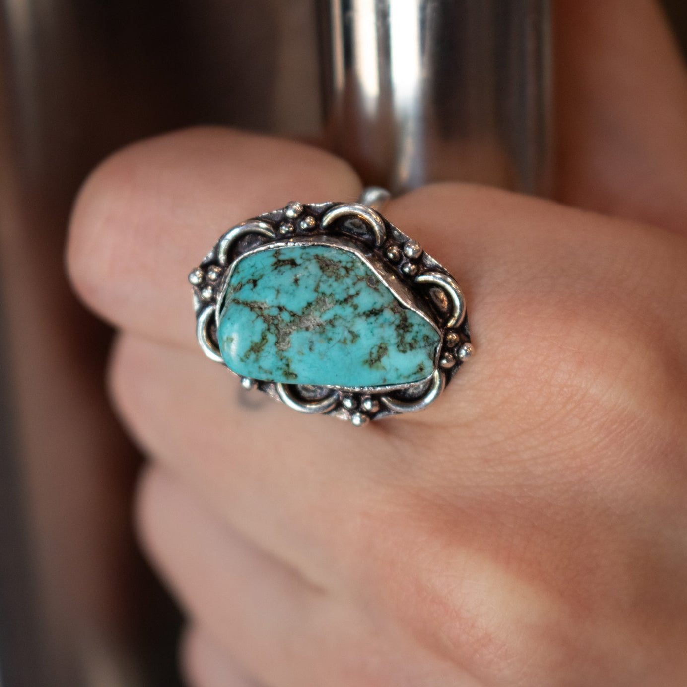 Turquoise Gemstone Ring