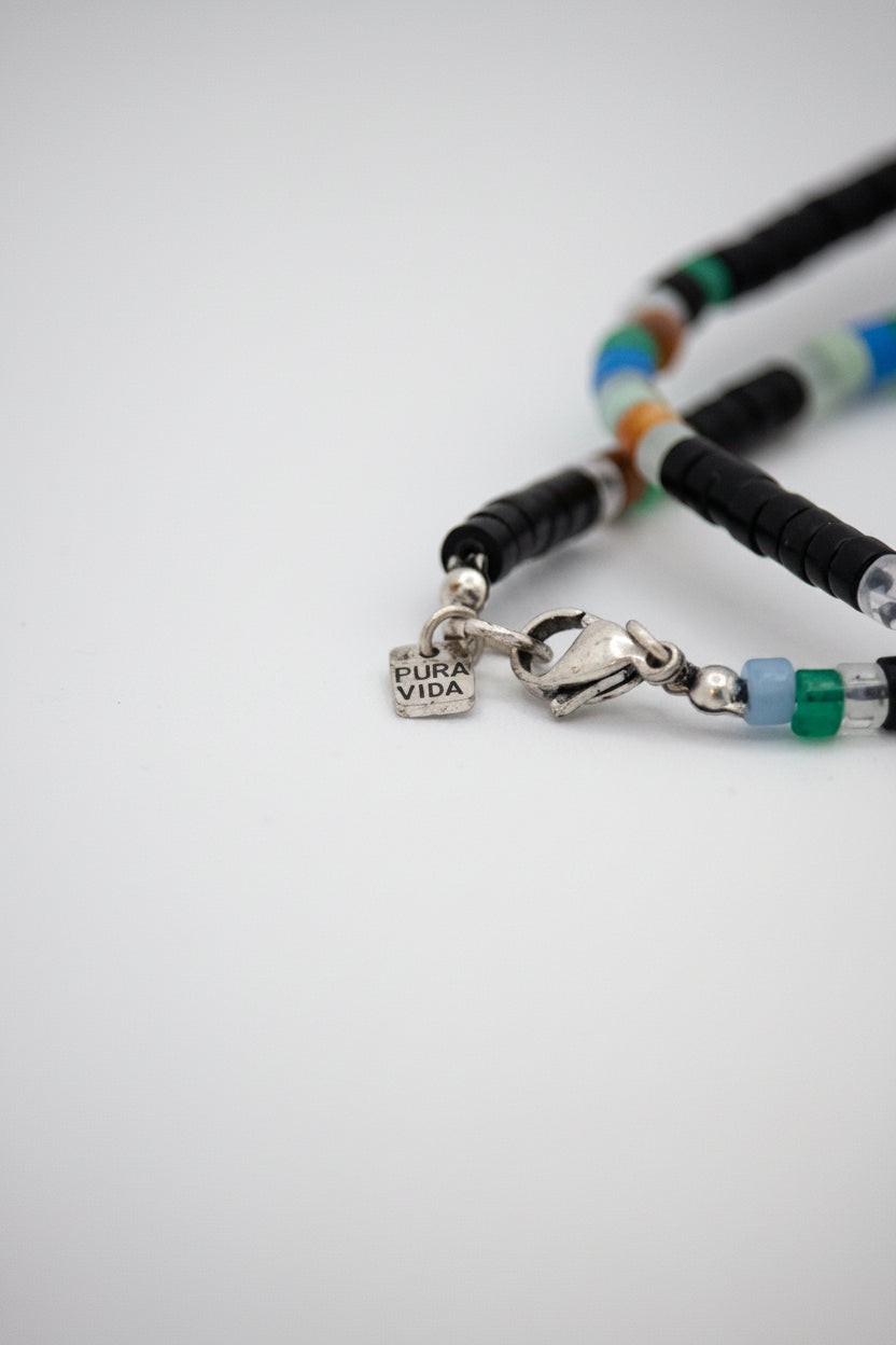 Pura Vida Men's Mixed Seed Bead Necklace