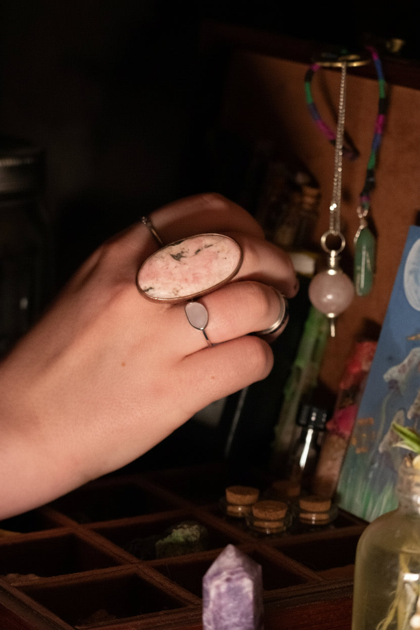 Pura Vida Pink Stone Ring
