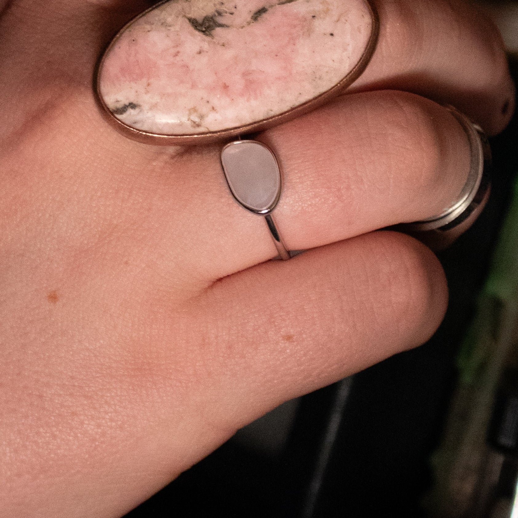 Pura Vida Pink Stone Ring
