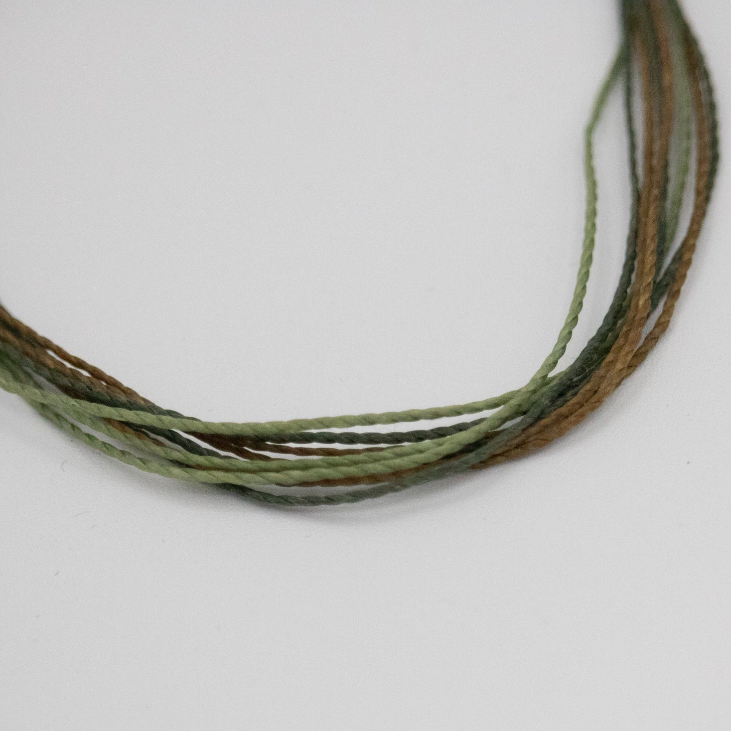 Pura Vida Men's Olive Jute Cord Anklet