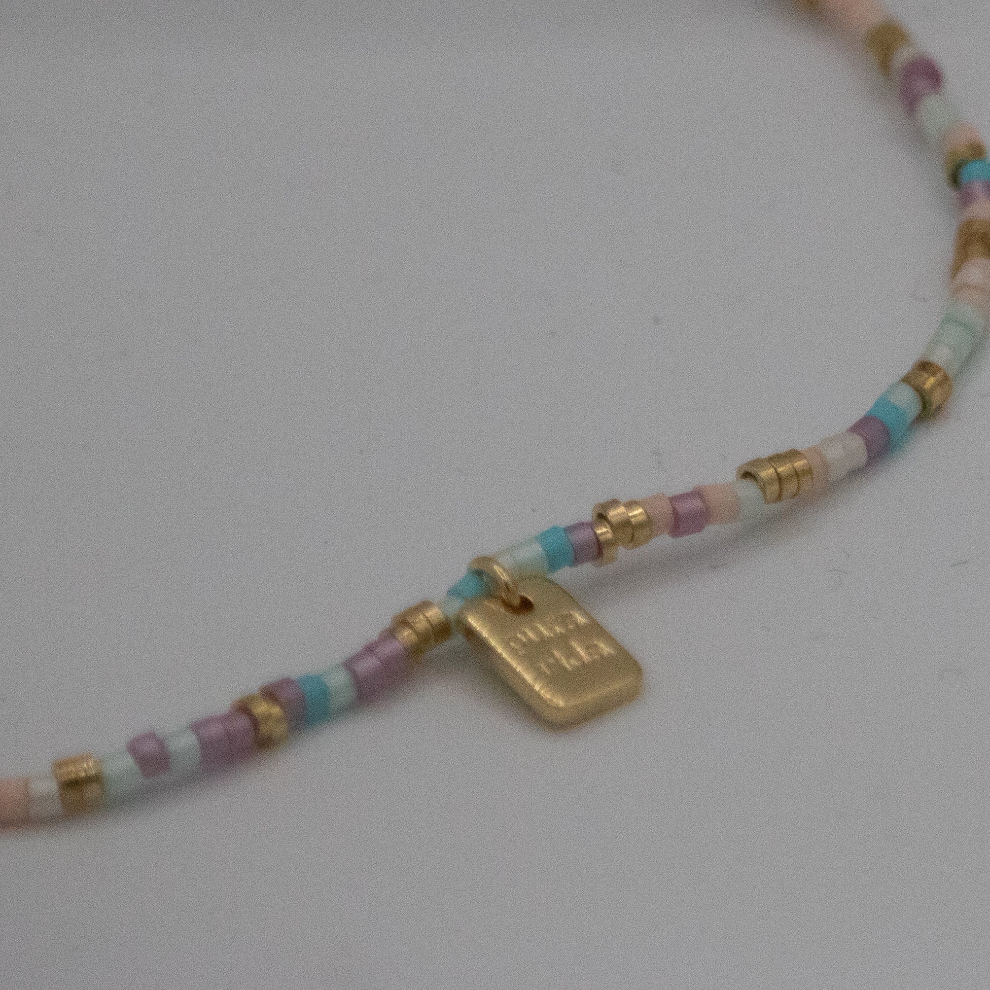 Pura Vida South Beach Seed Bead Stretch Anklet
