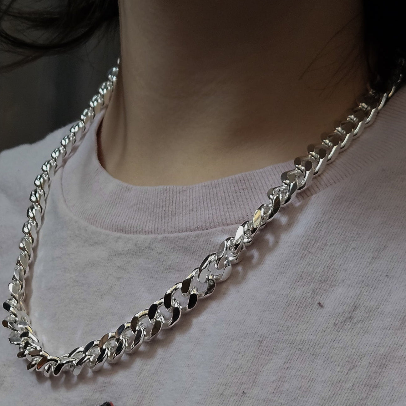 Brewers Sterling Silver Cuban Link Chain