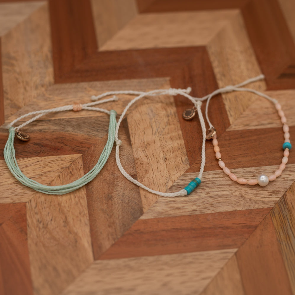 Pura Vida Style Bracelet Pack Aquatic Vibes