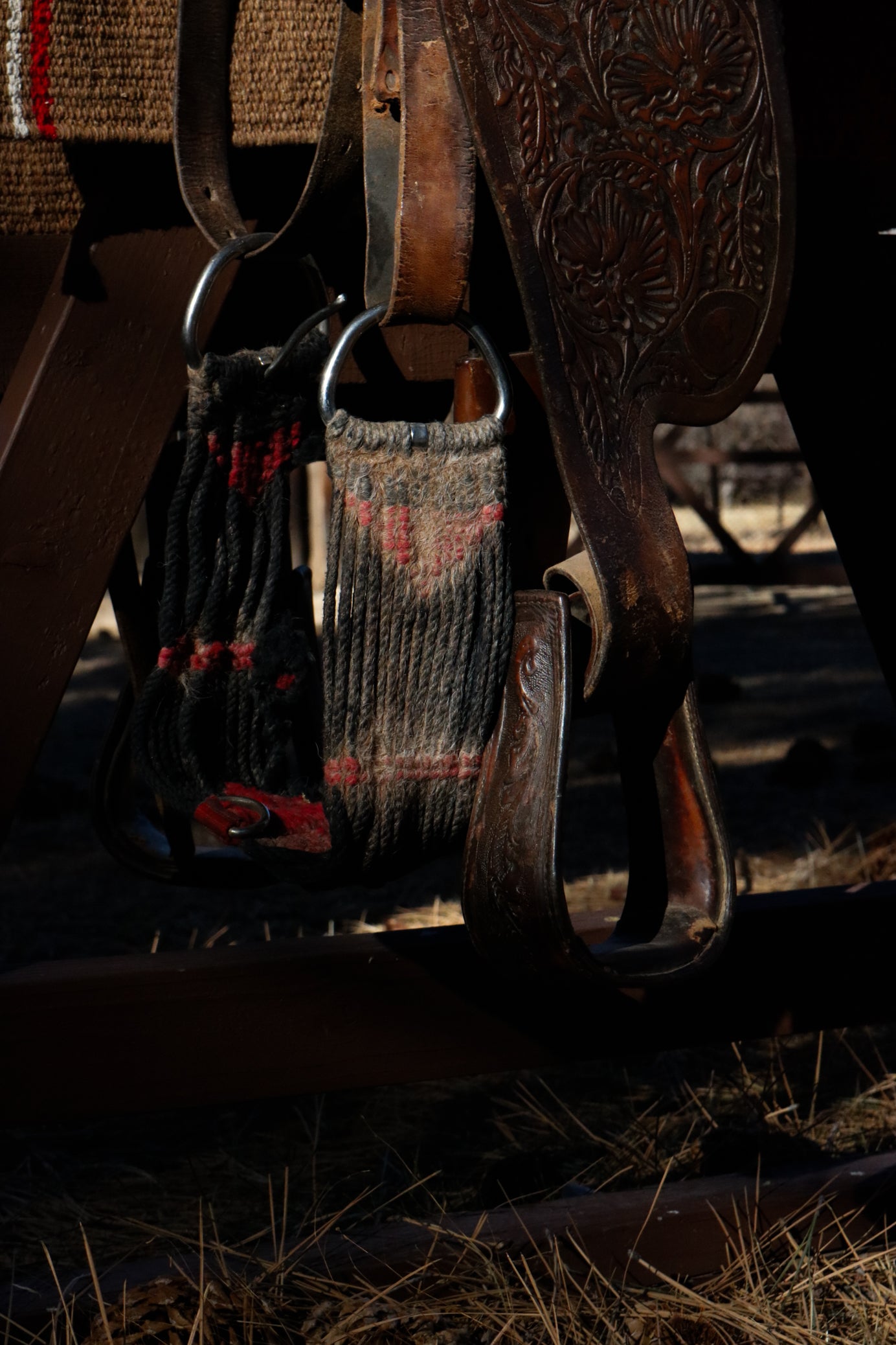 Vintage 1947 Tex Tan Heregord Series 16 inch Western Show Saddle Model Number 3420