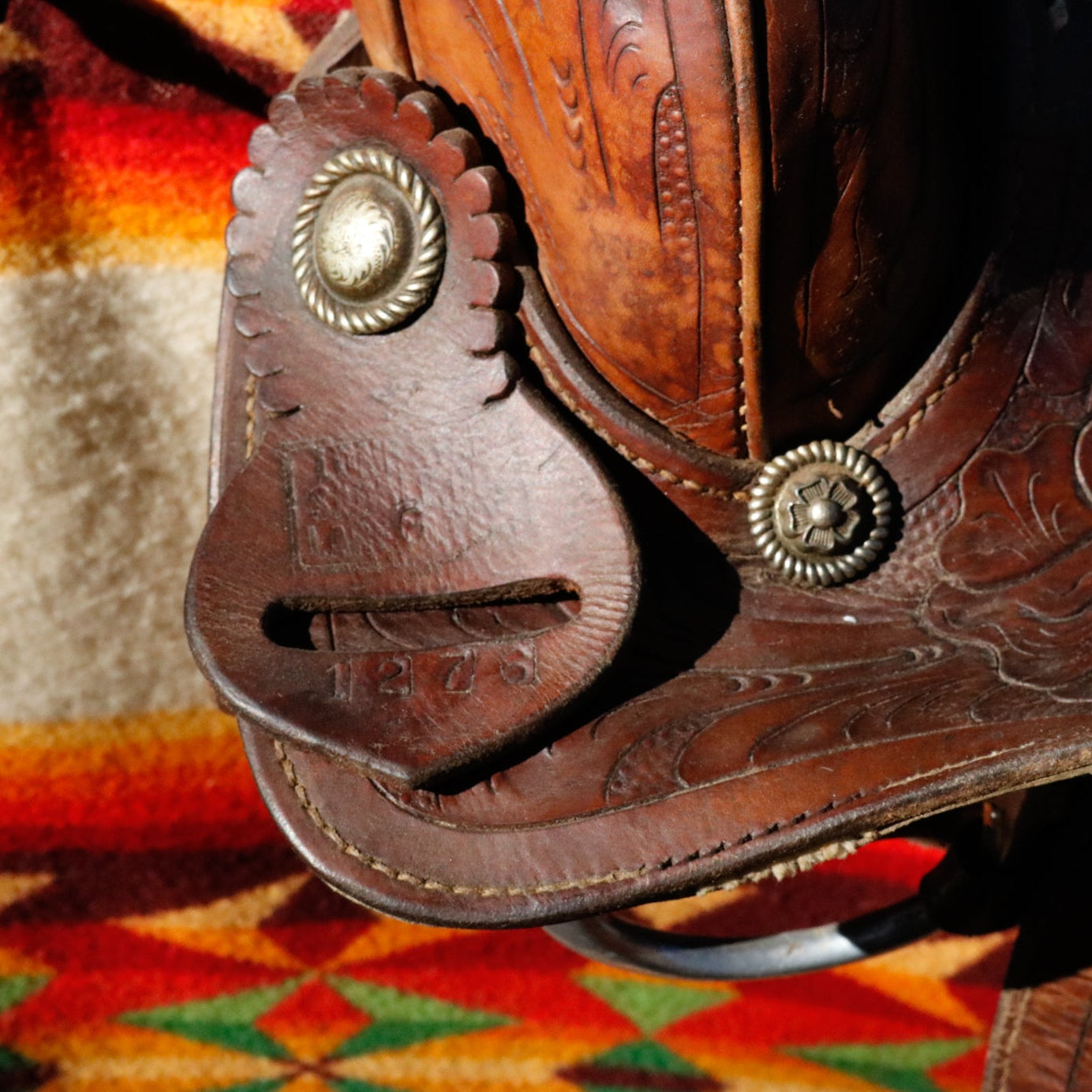 Vintage Lone Star 15 1/4Inch Show Saddle