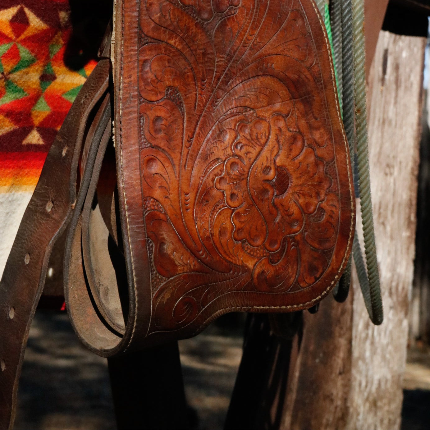 Vintage Lone Star 15 1/4Inch Show Saddle