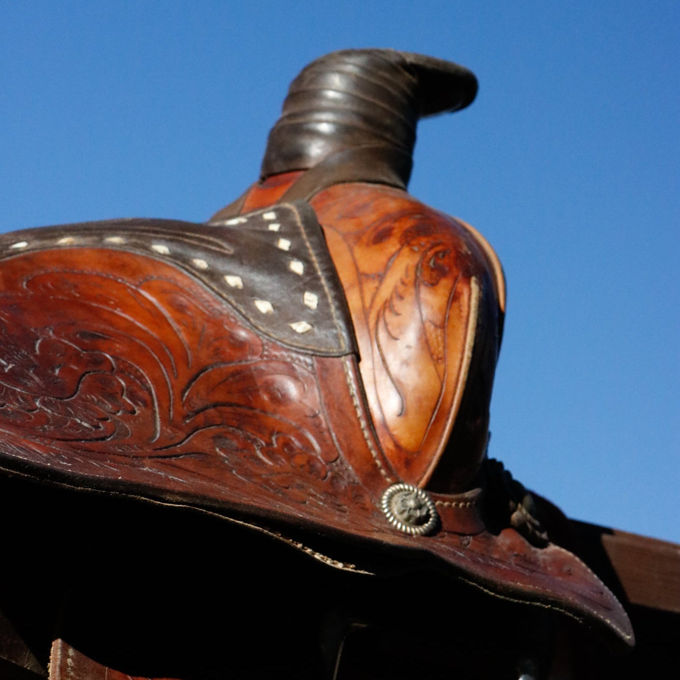 Vintage Lone Star 15 1/4Inch Show Saddle
