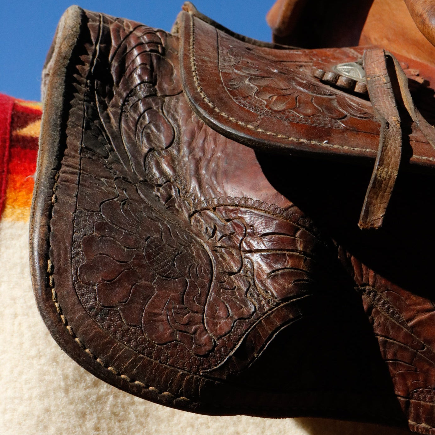 Vintage Lone Star 15 1/4Inch Show Saddle
