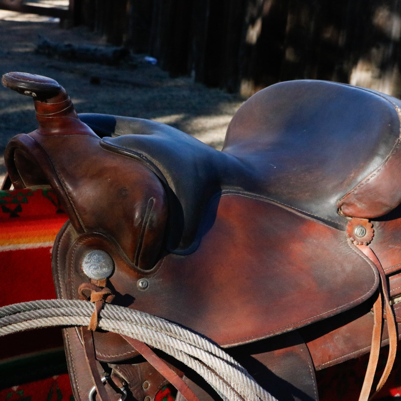Vintage 17 Inch Classic Western Saddle