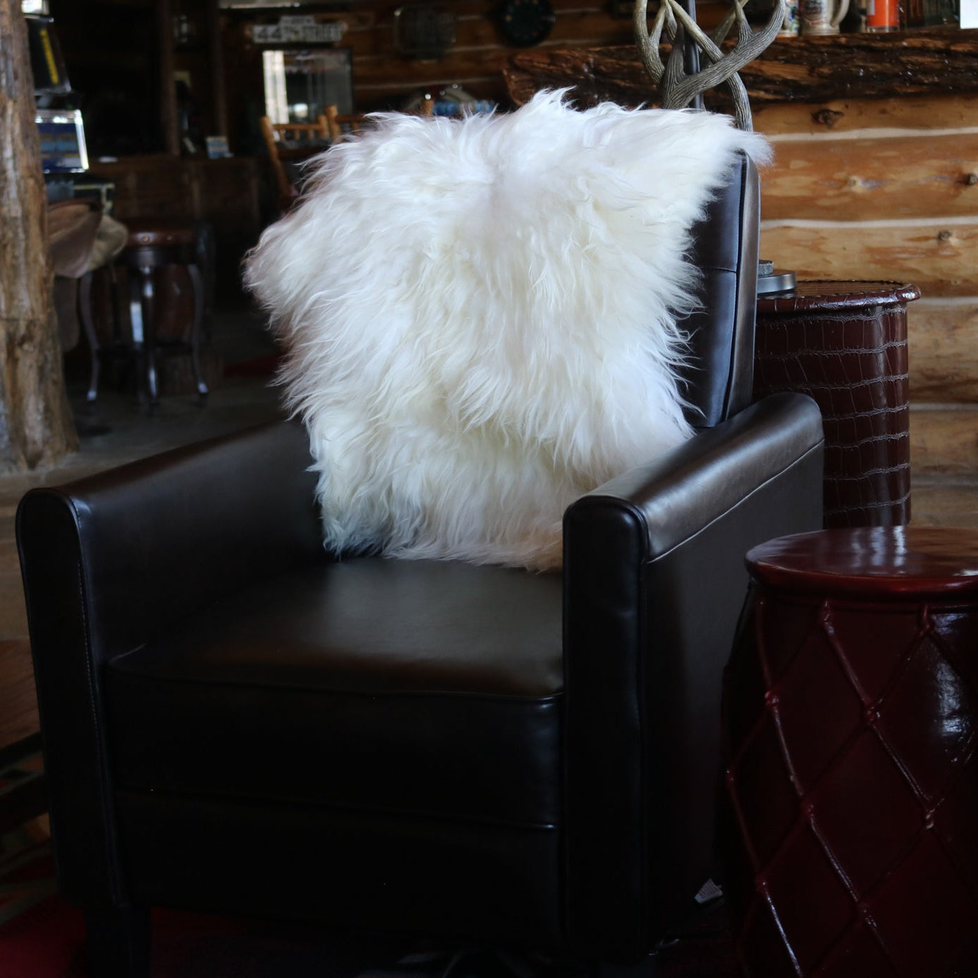 Luxurious Natural White Genuine Icelandic Sheepskin Rug