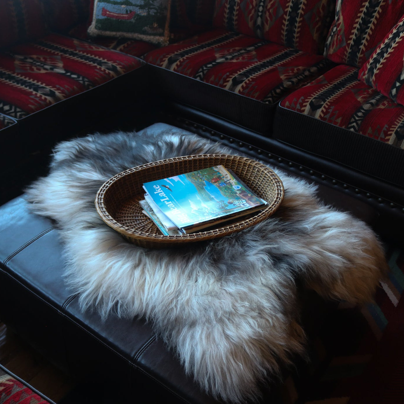 Natural Grey Icelandic Genuine Sheepskin Rug