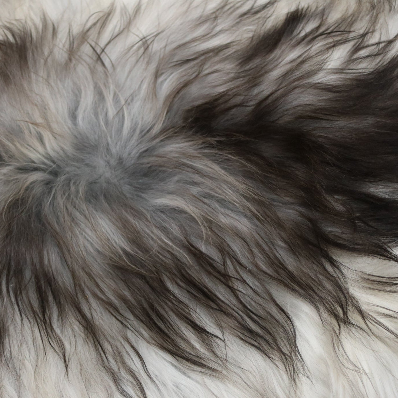 Natural Grey Icelandic Genuine Sheepskin Rug