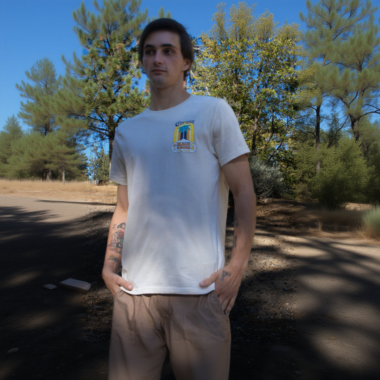 Maui and Sons X Corona T-shirt