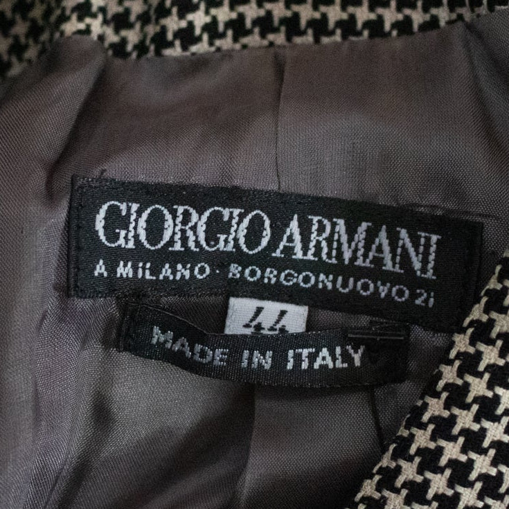 Luxury Giorgio Armani Amilano Borgonuovo 21 Womens Suit Blazer Size 44