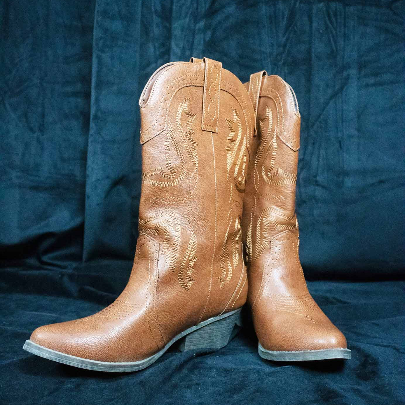 TRUE crafty tammy midwestern Boots Cognac Tumble