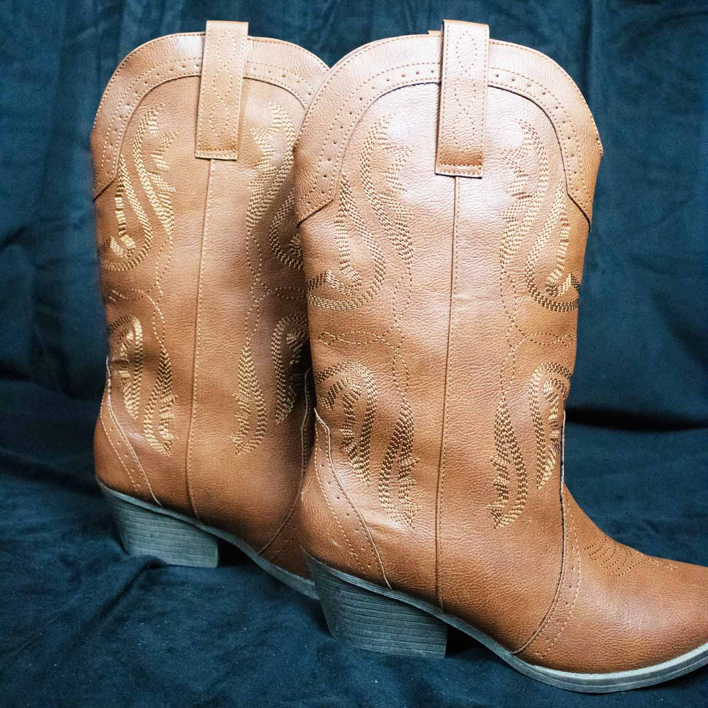 TRUE crafty tammy midwestern Boots Cognac Tumble