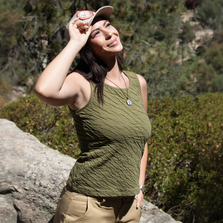 C&C California Green Tank Top Size Extra Small