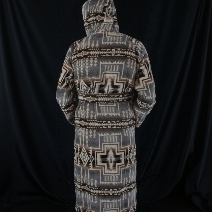 Pendleton Harding Star Grey Bath Robe