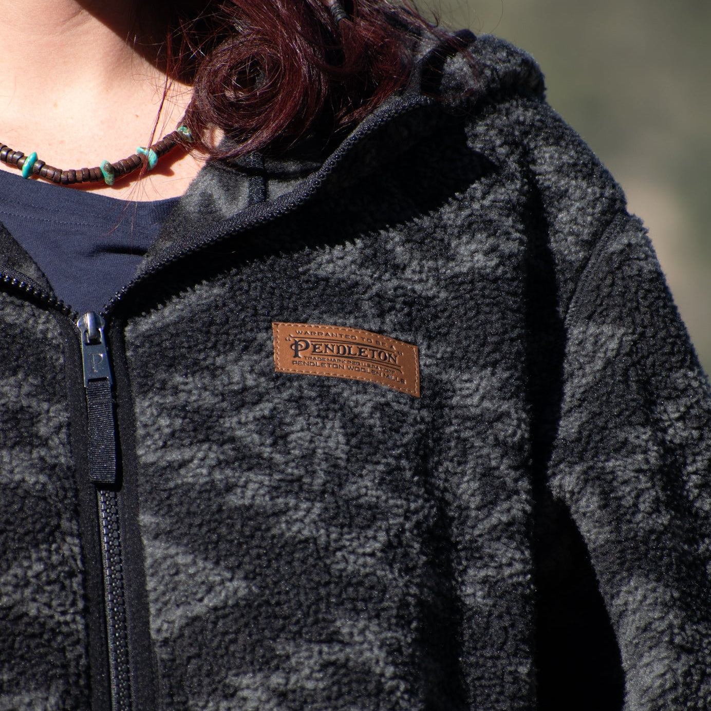 Pendleton Fleece Zip Hoodie