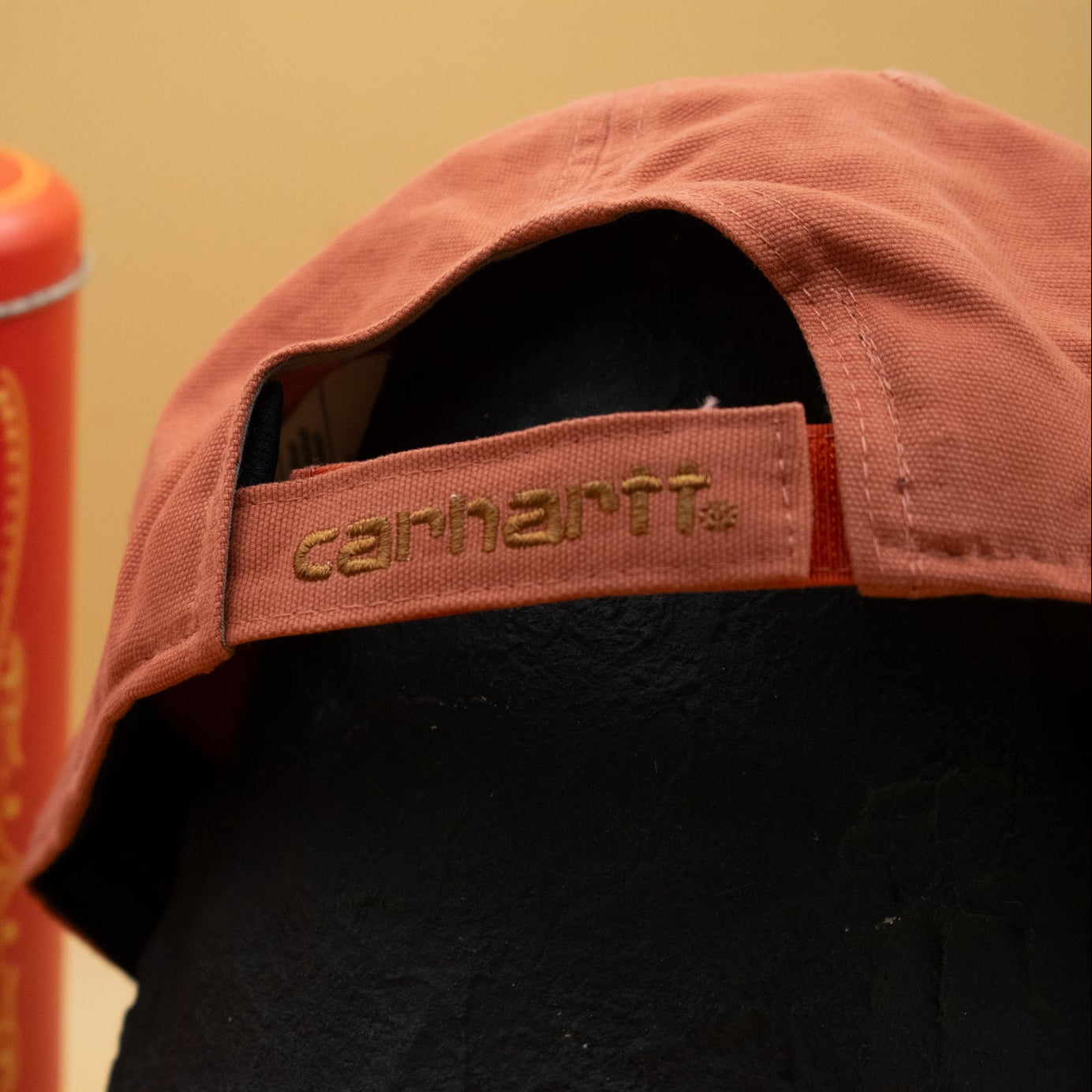 Terracotta Carhartt Adjustable Canvas Hat