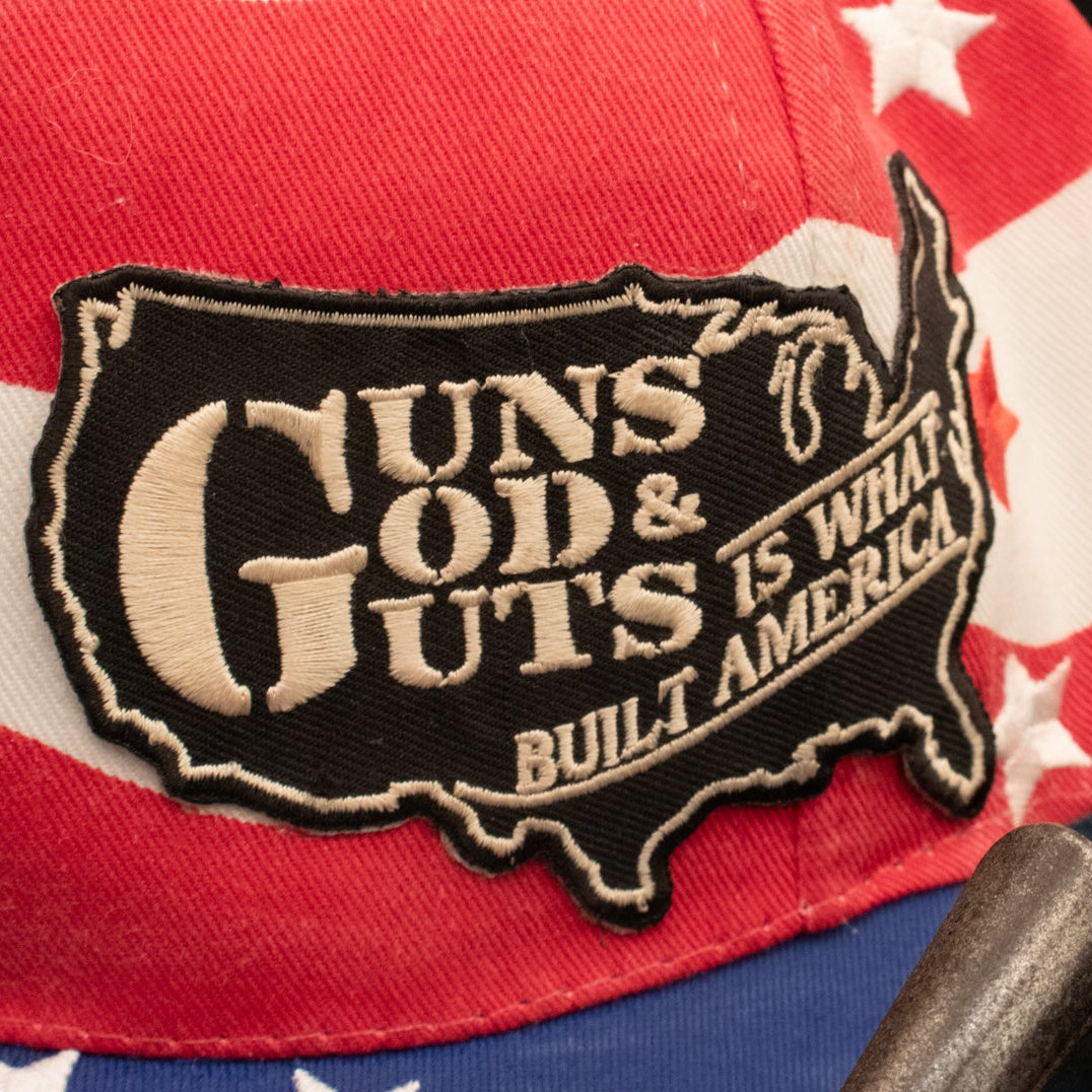 American Flag Adjustable Hat