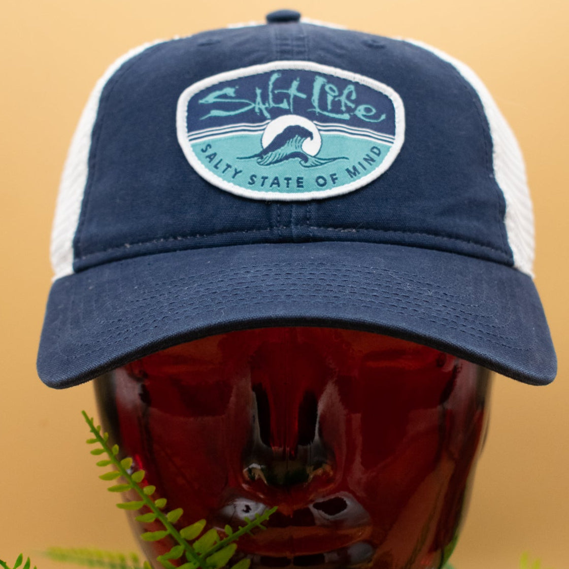 Salt Life Navy Blue Snapback Cap