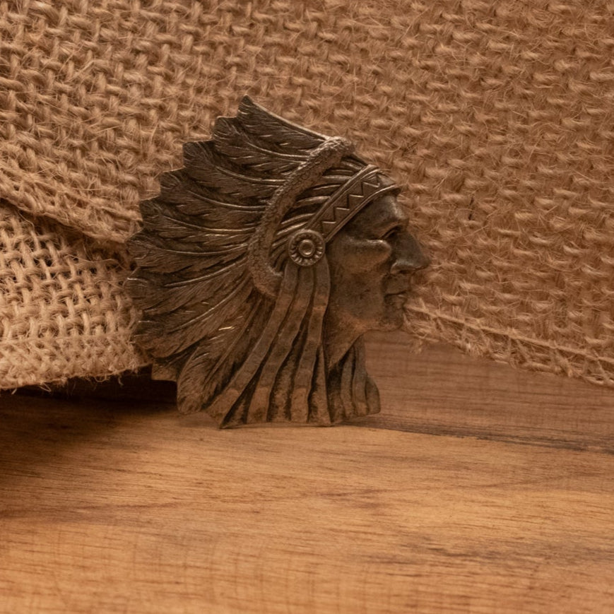 Vintage Native American Navajo Chief Joseph Medallion
