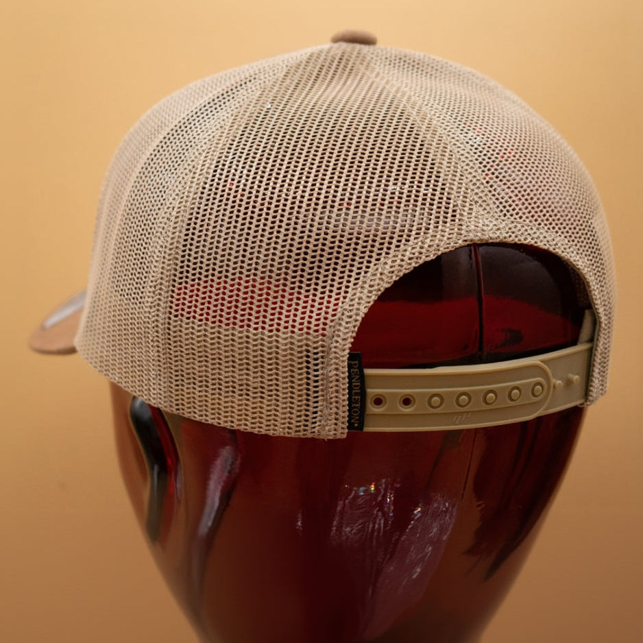 Yellowstone National Park Dark Tan Baseball Cap