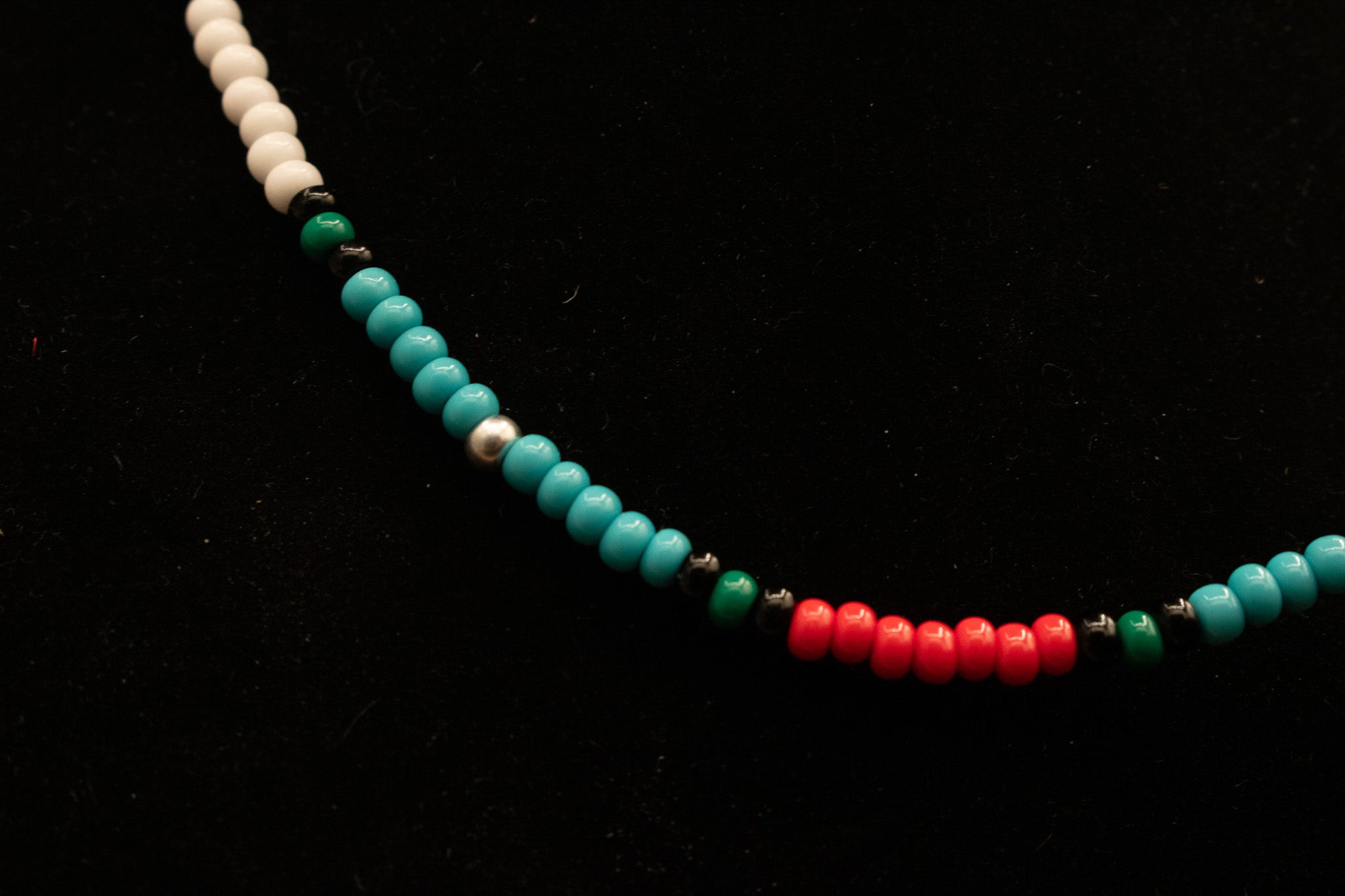 Jim Morrison Zephyr Beaded Necklace
