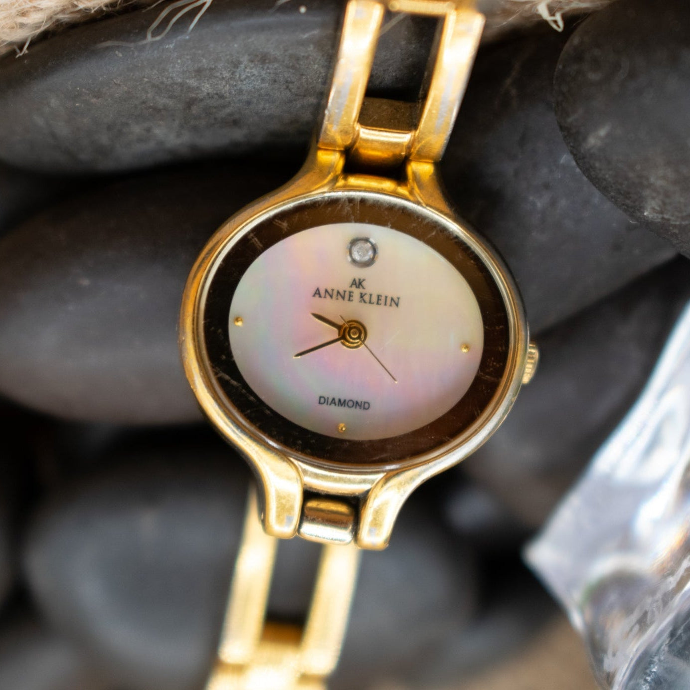 Anne Klein Women's Silver and Gold Watch