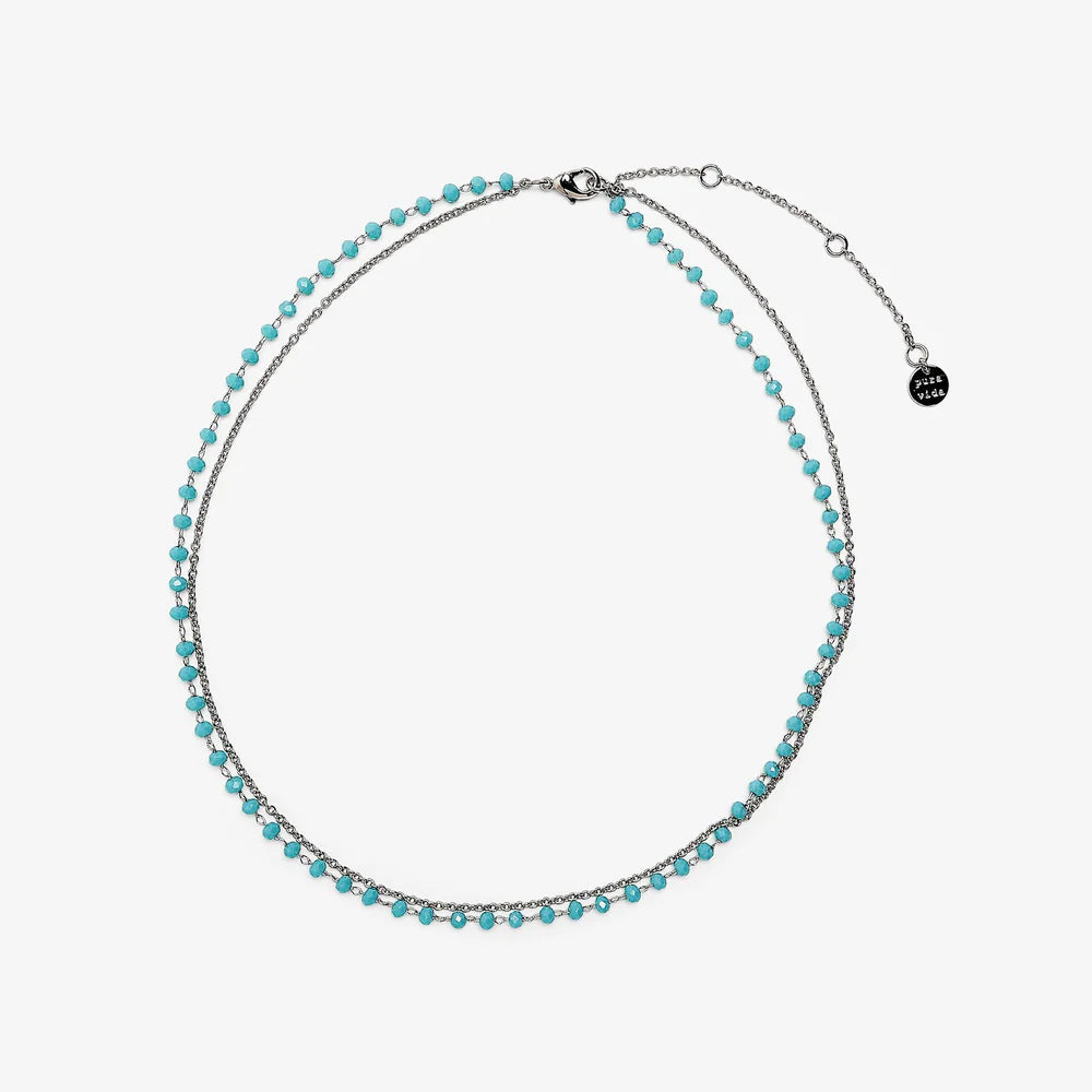 Pura Vida Neon Chain Choker