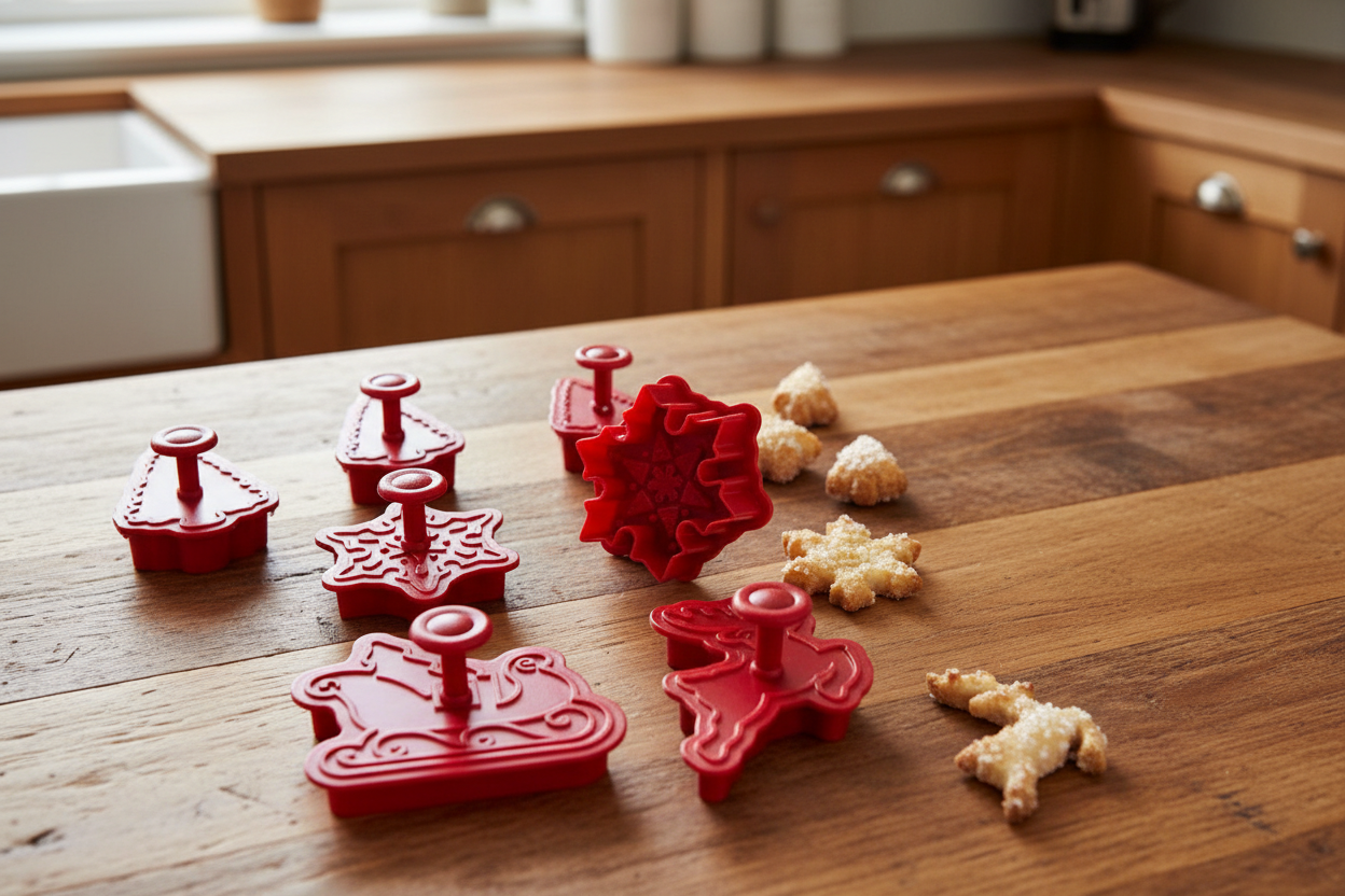Williams Sonoma 'Twas The Night Pie Punches Set Of 6