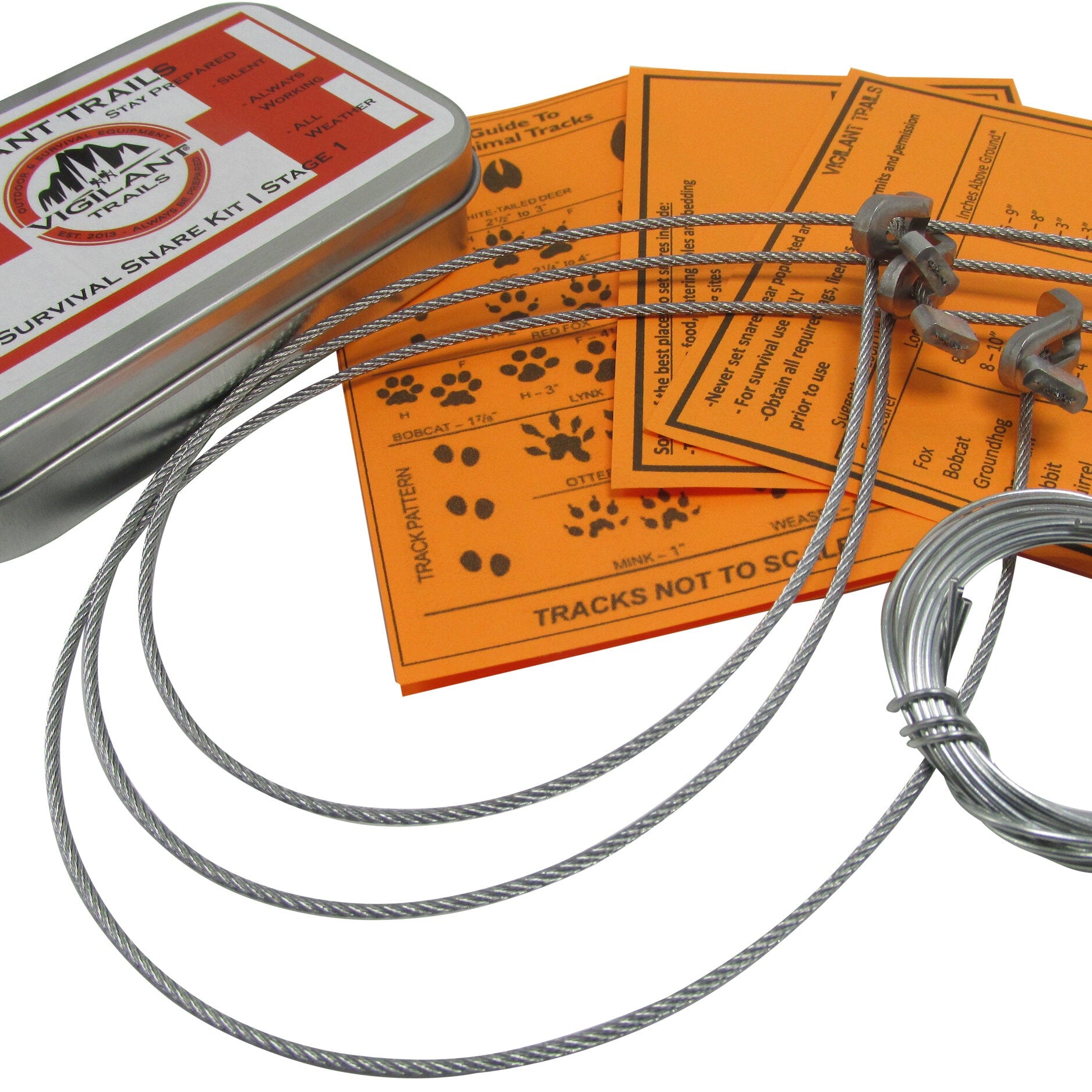 Vigilant Trails Survival Snare Kit Stage 1