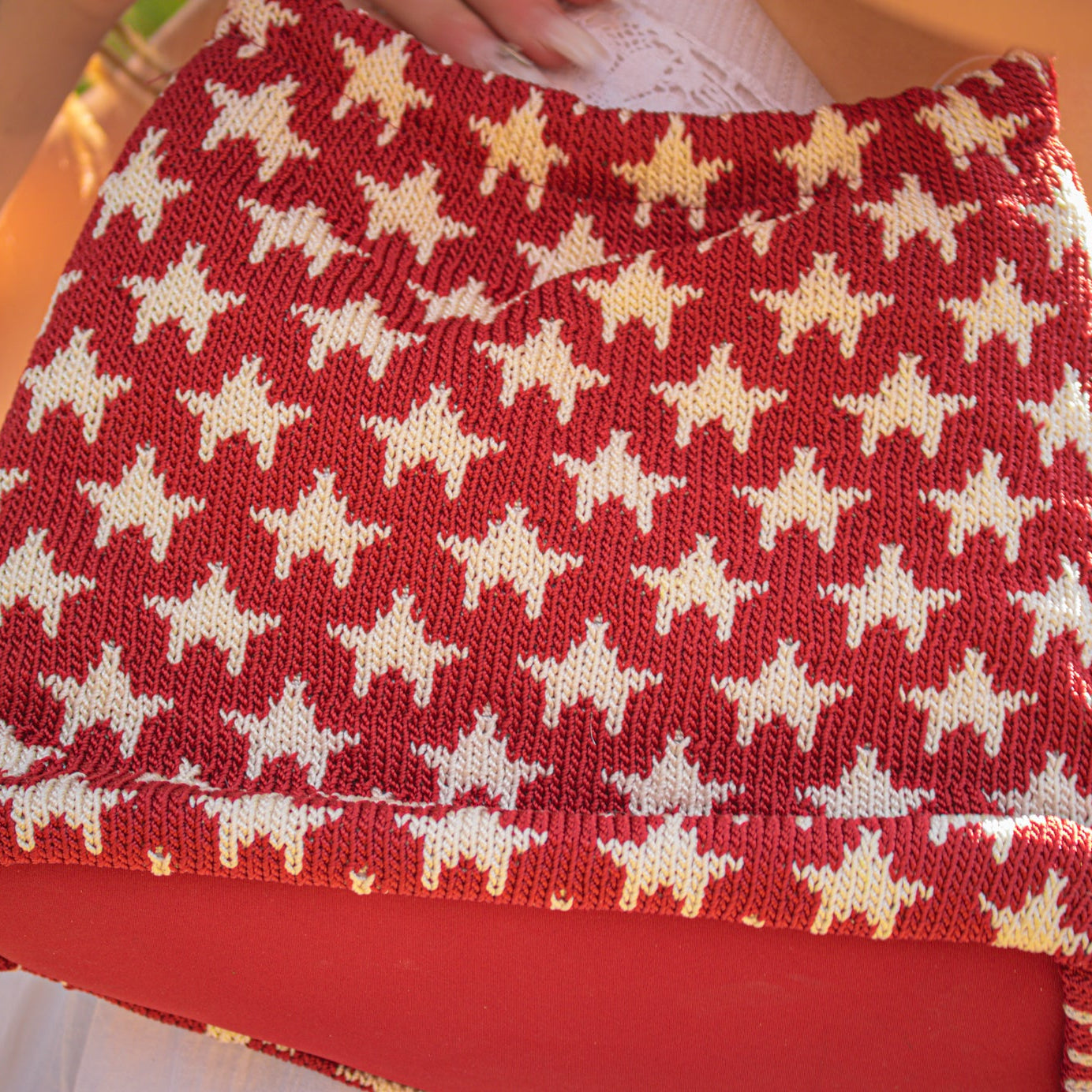 The Sak Elliott Lucca Tom-Star Red & White Star Purse